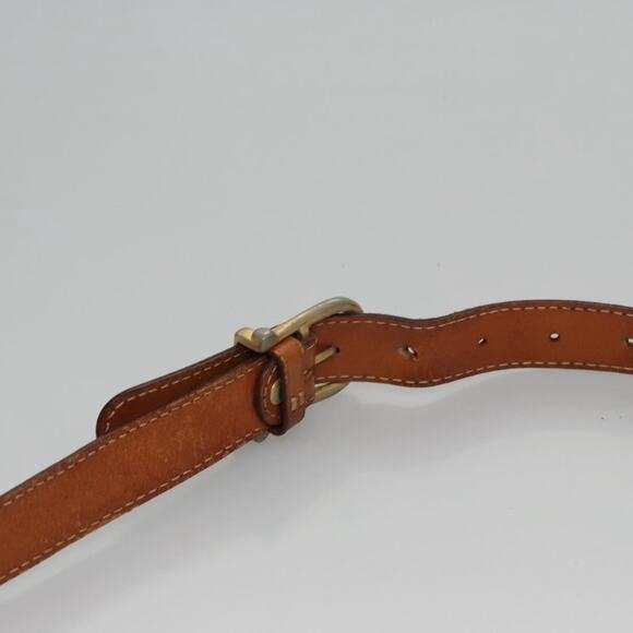 CELINE Macadam Canvas Shoulder Bag Pvc Leather Brown - Picture 8 of 13